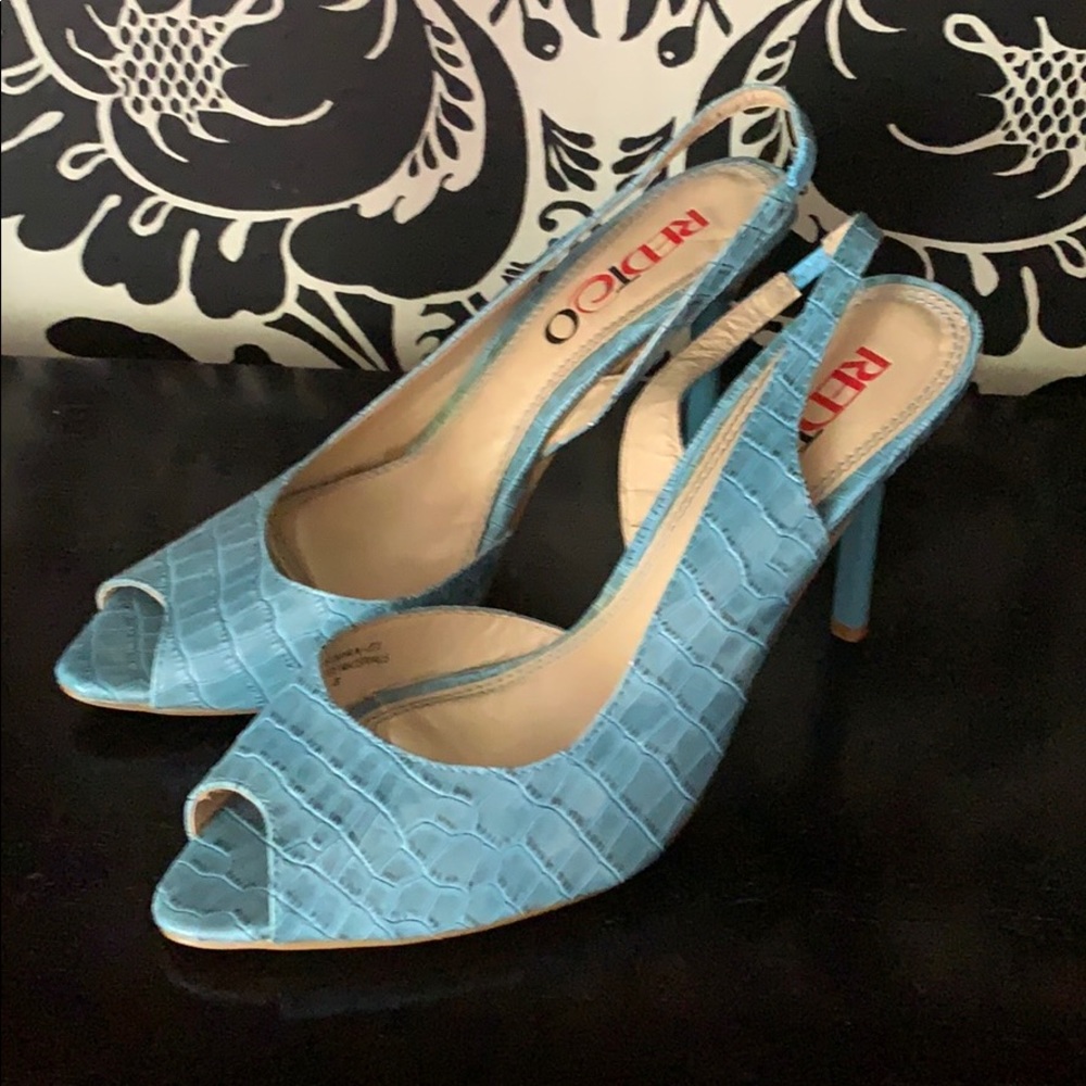 Redtco peep toe high heeled sandal
